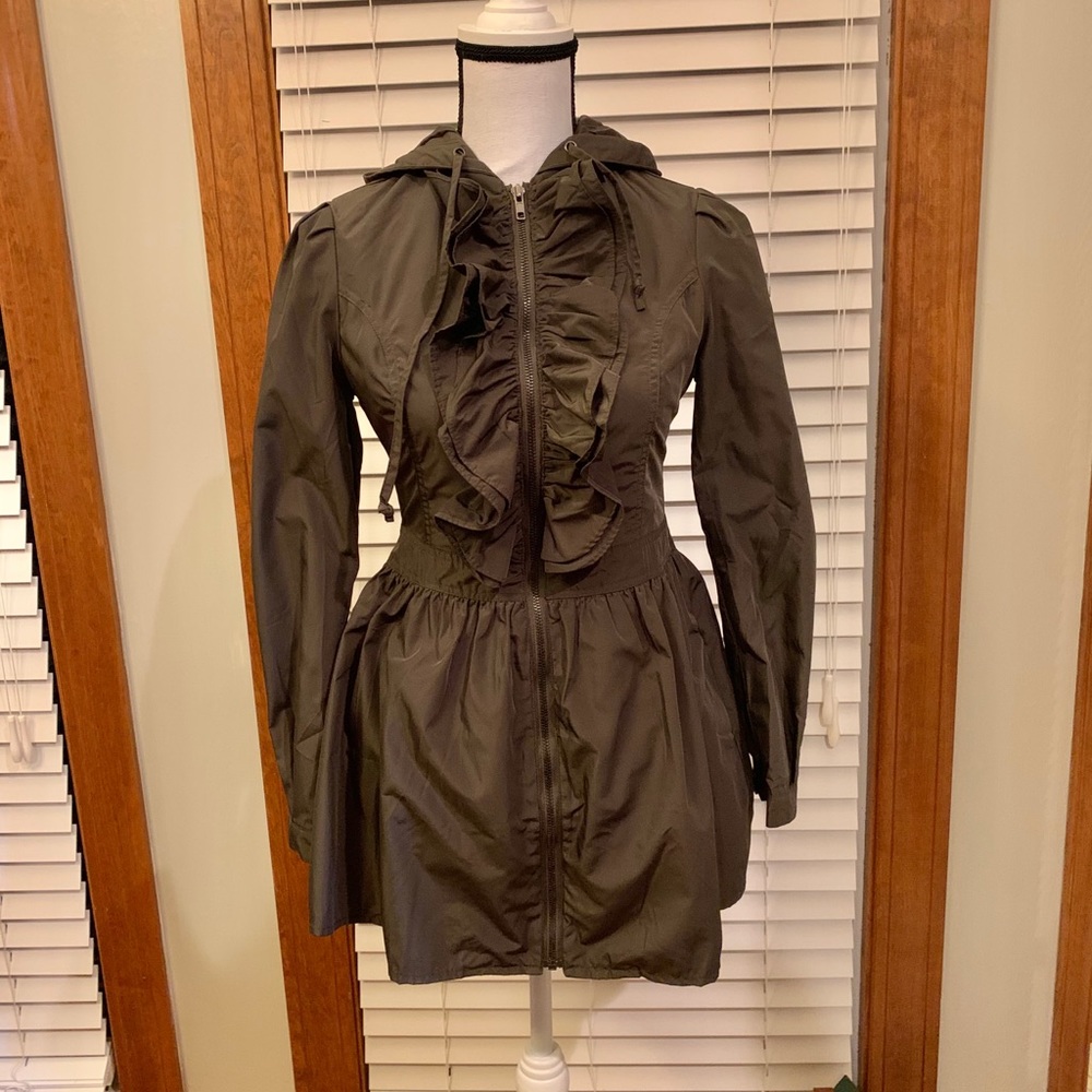 ⭐️HOST PICK⭐️ Aria Ruffle Raincoat